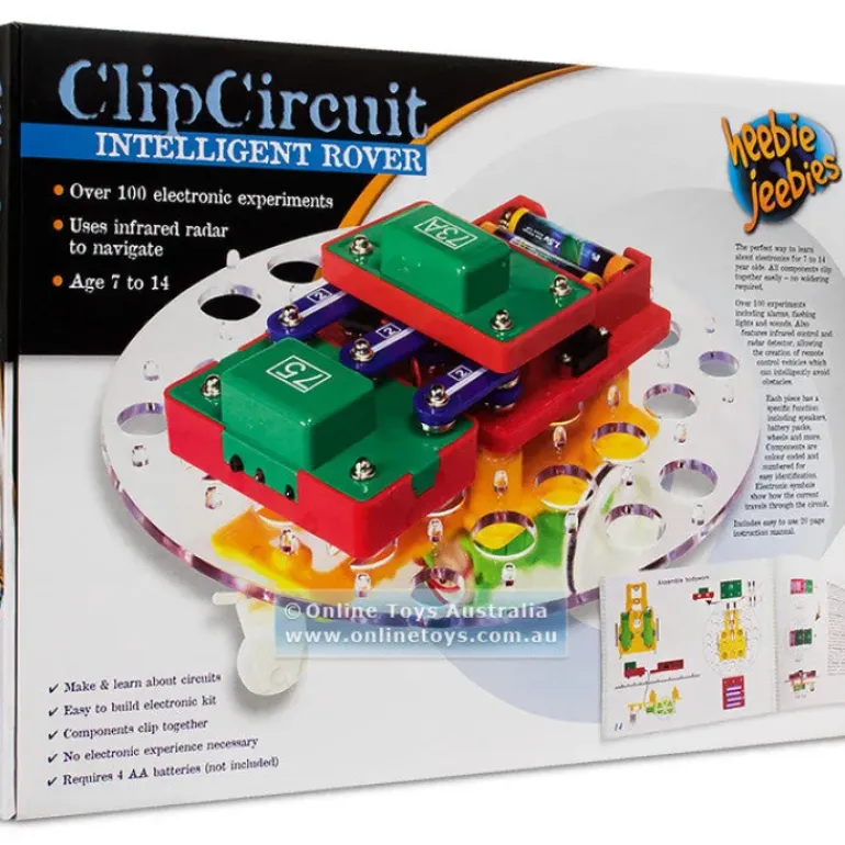 Heebie Jeebies - Clip Circuit Intelligent Rover