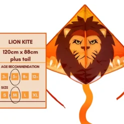 High as A Kite - Lion Kite