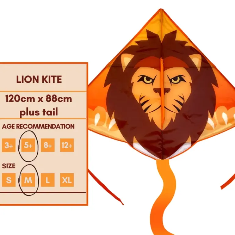 High as A Kite - Lion Kite