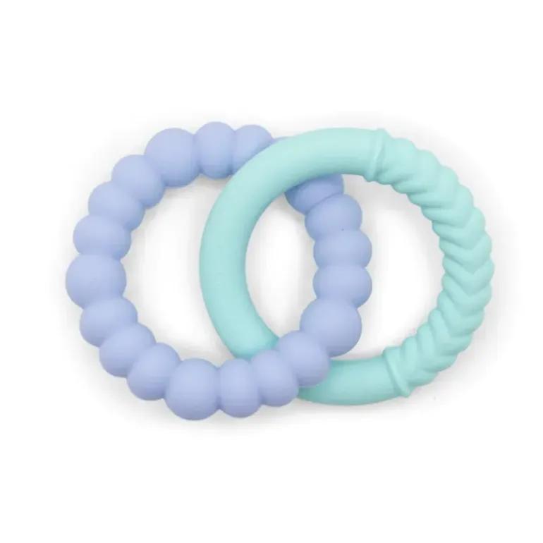 Jellystone - Sunshine Teether - Soft Mint & Soft Blue