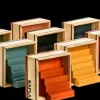 KAPLA - Square Boxes - 40 Planks