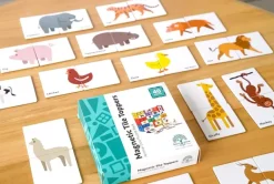 Learn & Grow - Magnetic Tile Toppers - Duo Animal Puzzle Pack (40 Piece)