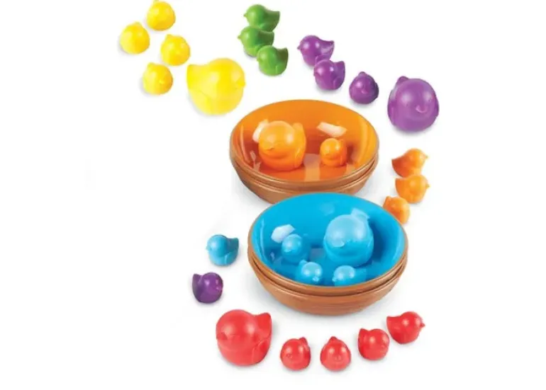 Learning Resources - Birds In A Nest Sorting Set
