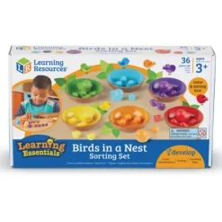 Learning Resources - Birds In A Nest Sorting Set