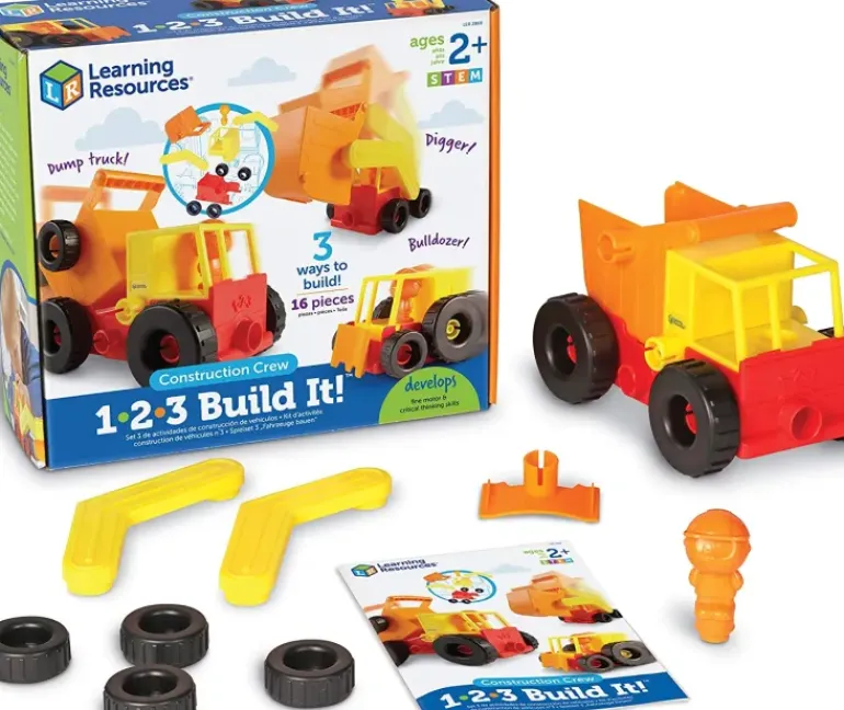 Learning Resources - 1-2-3 Build It Construction Crew