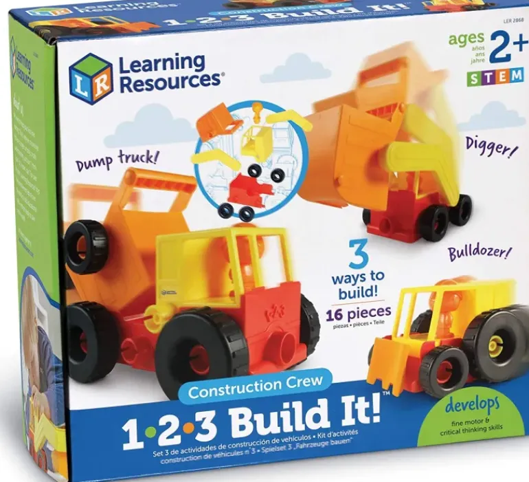 Learning Resources - 1-2-3 Build It Construction Crew