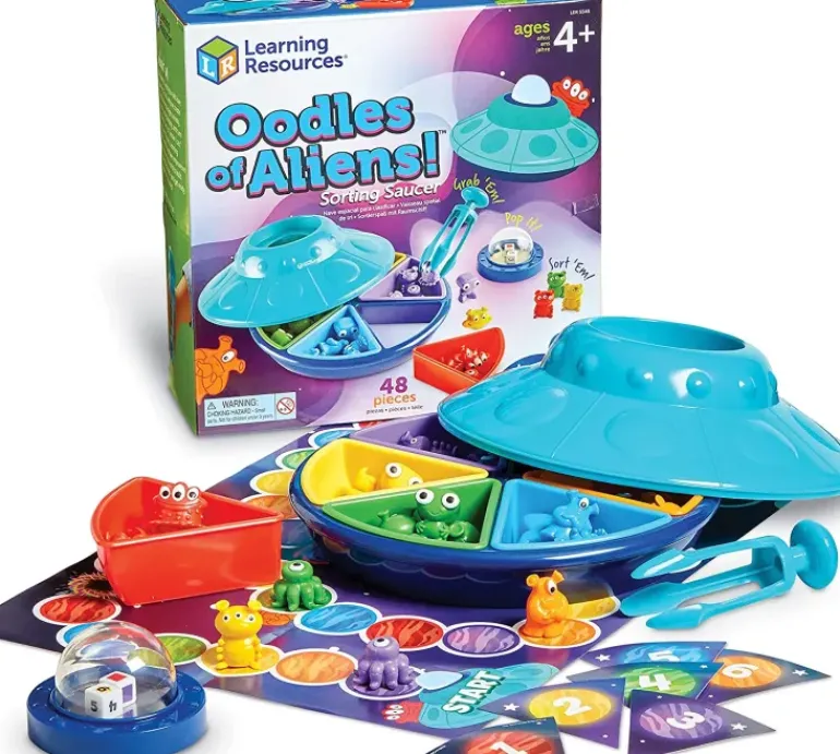 Learning Resources - Oodles Of Aliens Sorting Saucer