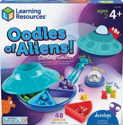 Learning Resources - Oodles Of Aliens Sorting Saucer