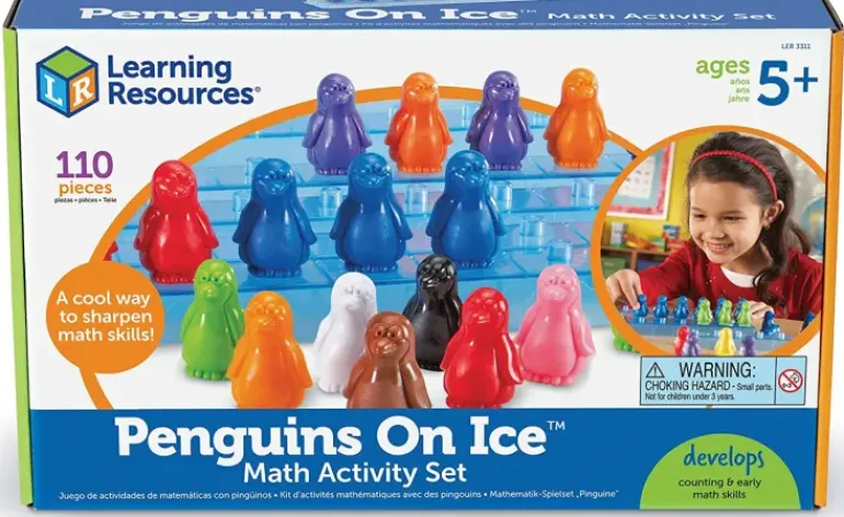 Learning Resources - Penguins On Ice - Math Activity Set