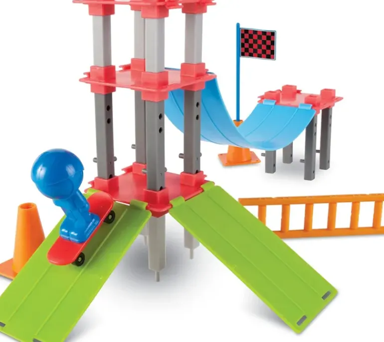 Learning Resources - Skate Park Engineering & Design Building Set