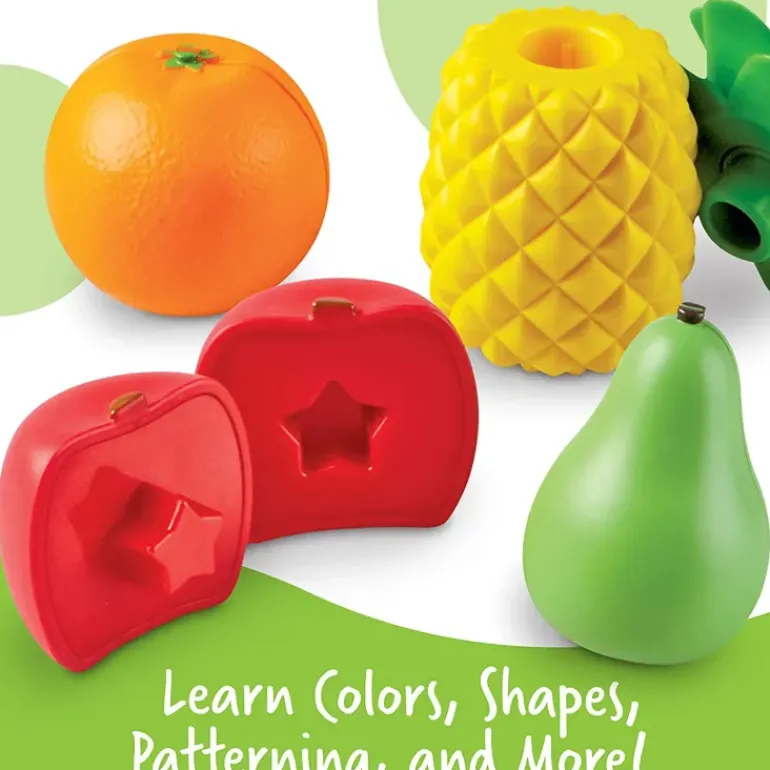 Learning Resources - Snap-N-Learn Fruit Shapers