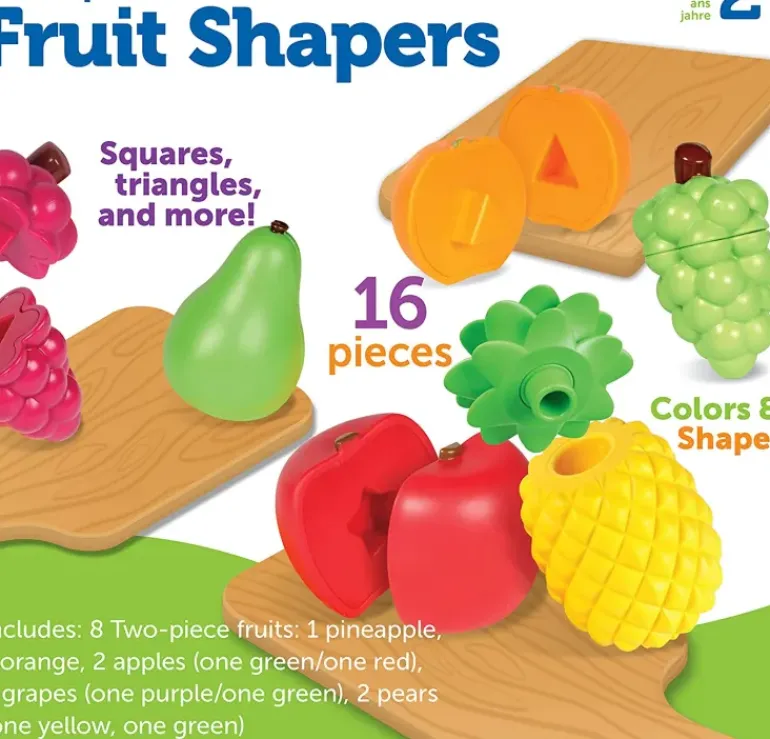 Learning Resources - Snap-N-Learn Fruit Shapers