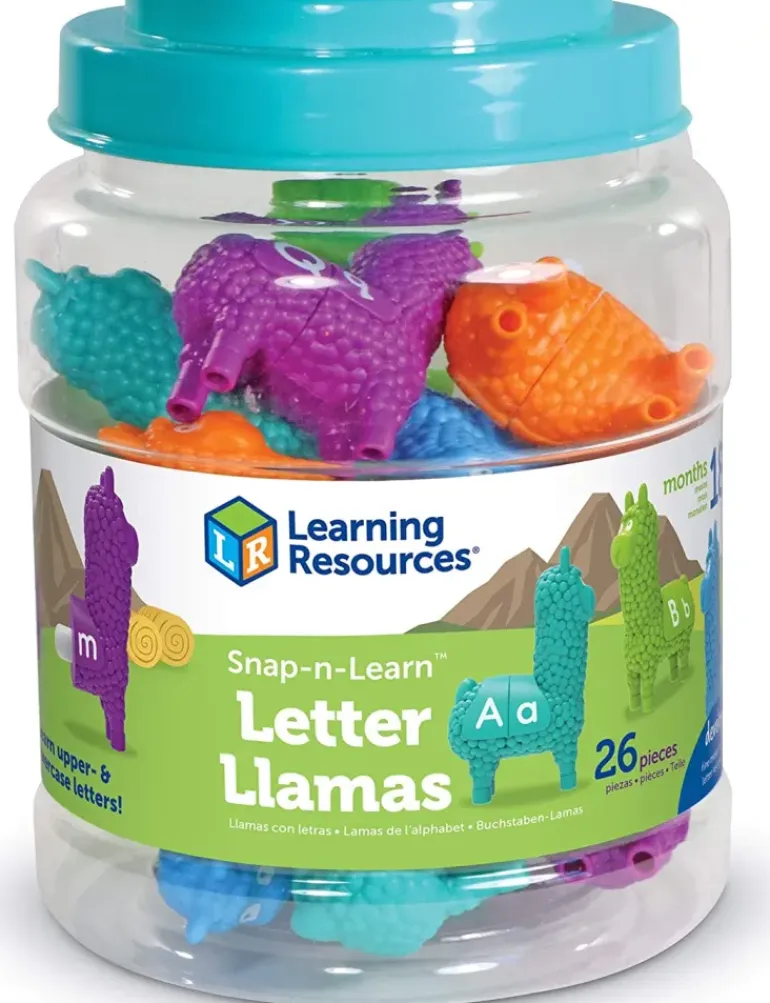 Learning Resources - Snap-N-Learn - Letter Llamas
