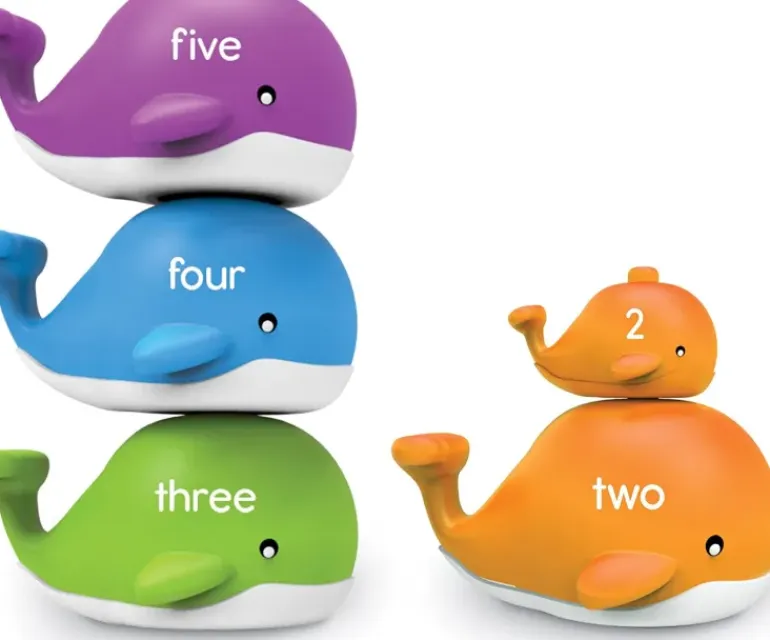 Learning Resources - Snap-N-Learn Stacking Whales