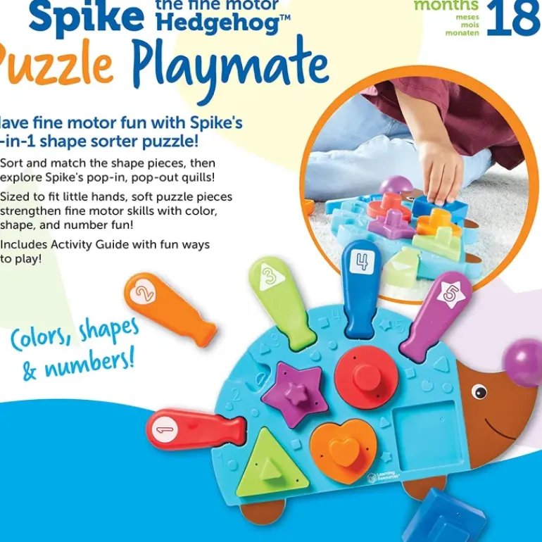 Learning Resources - Spike Puzzle Playmate