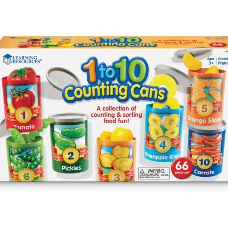 Learning Resources - 1 to 10 Counting Cans
