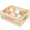 Le Toy Van - Honeybake 6 Farm Eggs in Crate