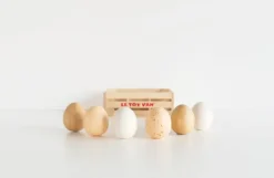 Le Toy Van - Honeybake 6 Farm Eggs in Crate
