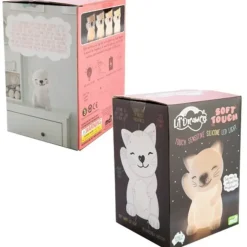 Lil Dreamers - LED Silicone Touch Sensitive Lamp - Cat