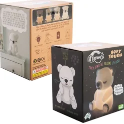 Lil Dreamers - LED Silicone Touch Sensitive Night Light - Bear