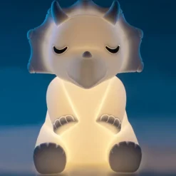 Lil Dreamers - LED Silicone Touch Sensitive Night Light - Triceratops