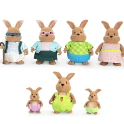 Lil Woodzeez - Family - Cottonball Rabbits
