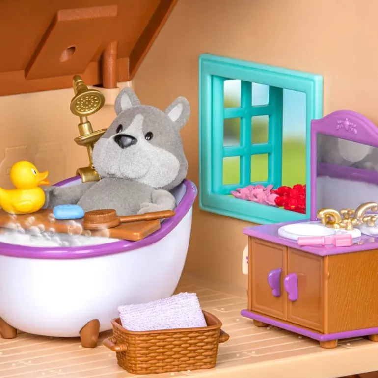 Lil Woodzeez - Playset Bathroom and Laundry