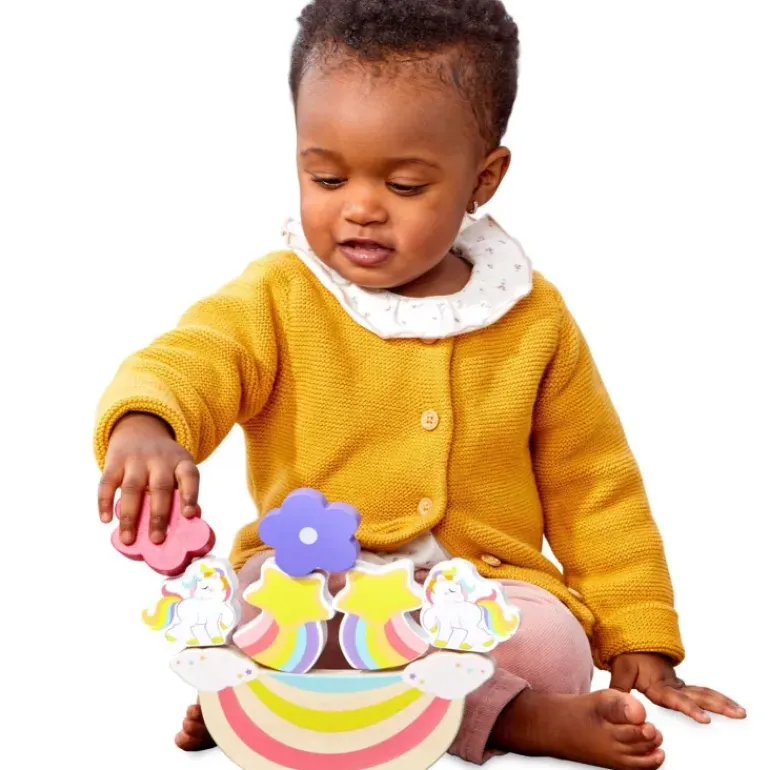 Little Tikes - Wooden Critters Balancing Toy - Unicorn
