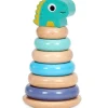 Little Tikes - Wooden Critters Shape Stacker - Dino