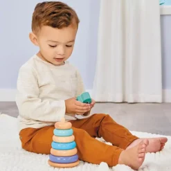 Little Tikes - Wooden Critters Shape Stacker - Dino