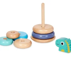 Little Tikes - Wooden Critters Shape Stacker - Dino