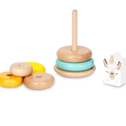 Little Tikes - Wooden Critters Shape Stacker - Llama