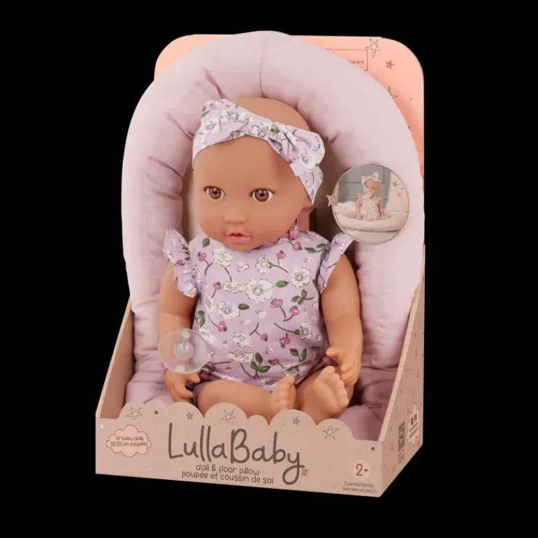 LullaBaby – Baby Doll & Floor Pillow Set