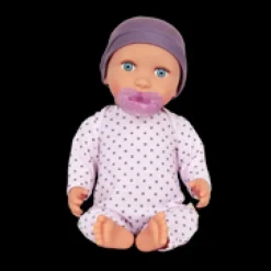 LullaBaby – Baby Doll – Lilac Polka Dot Pajama