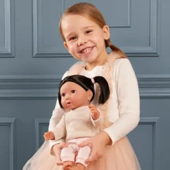 LullaBaby – Baby Doll with Dark Brown Hair