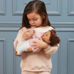 LullaBaby – Baby Doll with Wavy Brown Hair