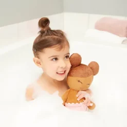 LullaBaby – Bath Doll – Olive Skin Tone & Light-Brown Hair