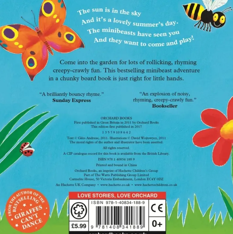 Mad About Mini Beasts (Board Book)