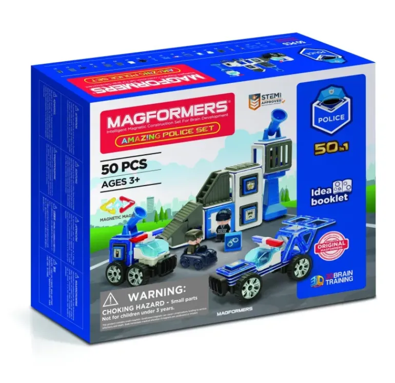 Magformers - Police Set 50Pcs