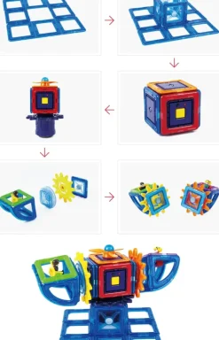 Magformers - Power Gear Set 60Pcs