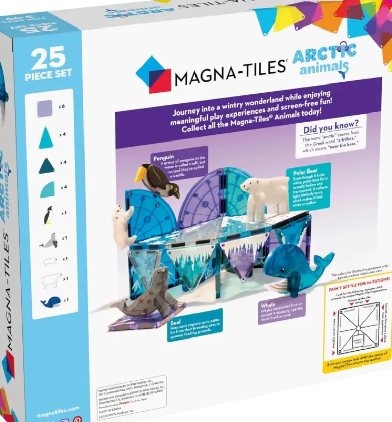Magna Tiles - Arctic Animals Set - 25 piece