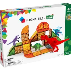 Magna Tiles - Dino World Set - 40 piece