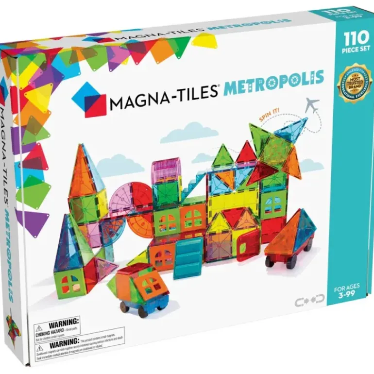 Magna Tiles - Metropolis Set - 110 piece