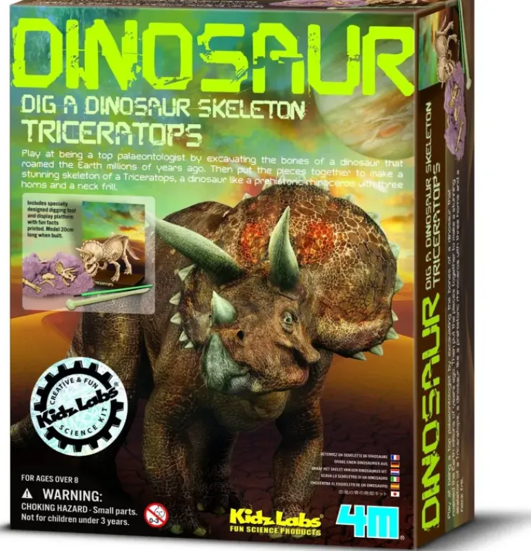 4M - Dig-A-Dino Triceratops