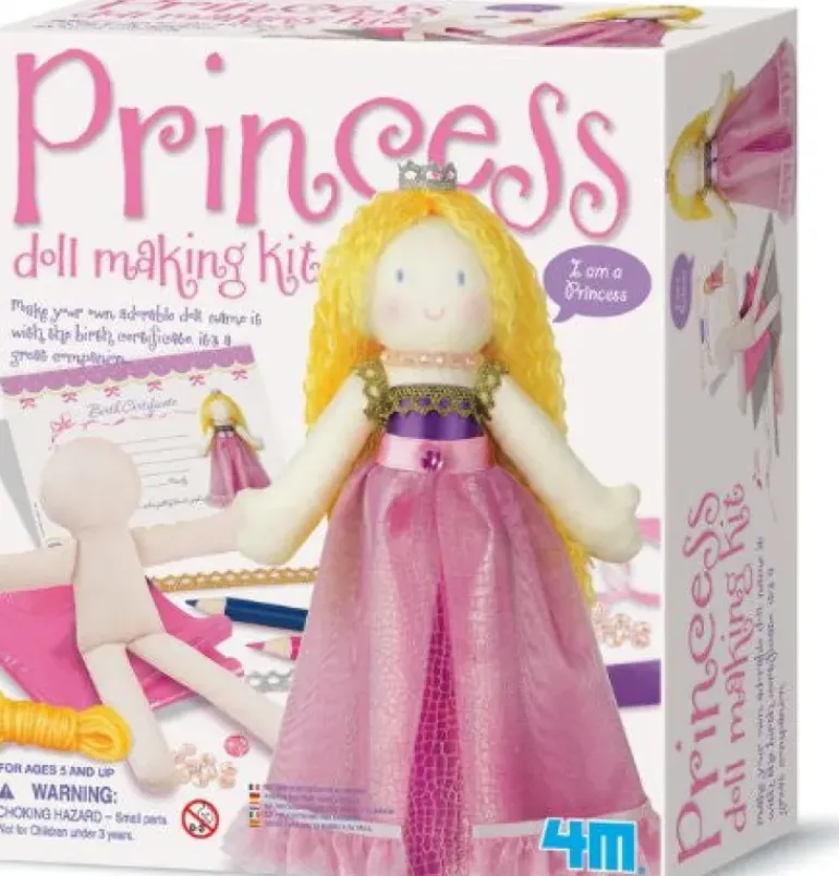 4M - Doll Making Kit - Princess
