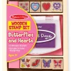 Melissa & Doug - Butterfly & Hearts Stamp Set