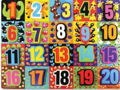 Melissa & Doug - Chunky Puzzle - Jumbo Numbers
