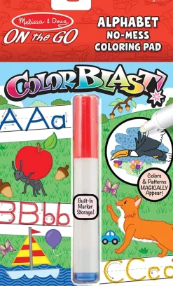 Melissa & Doug - Color Blast - Alphabet - On the Go Travel Activity