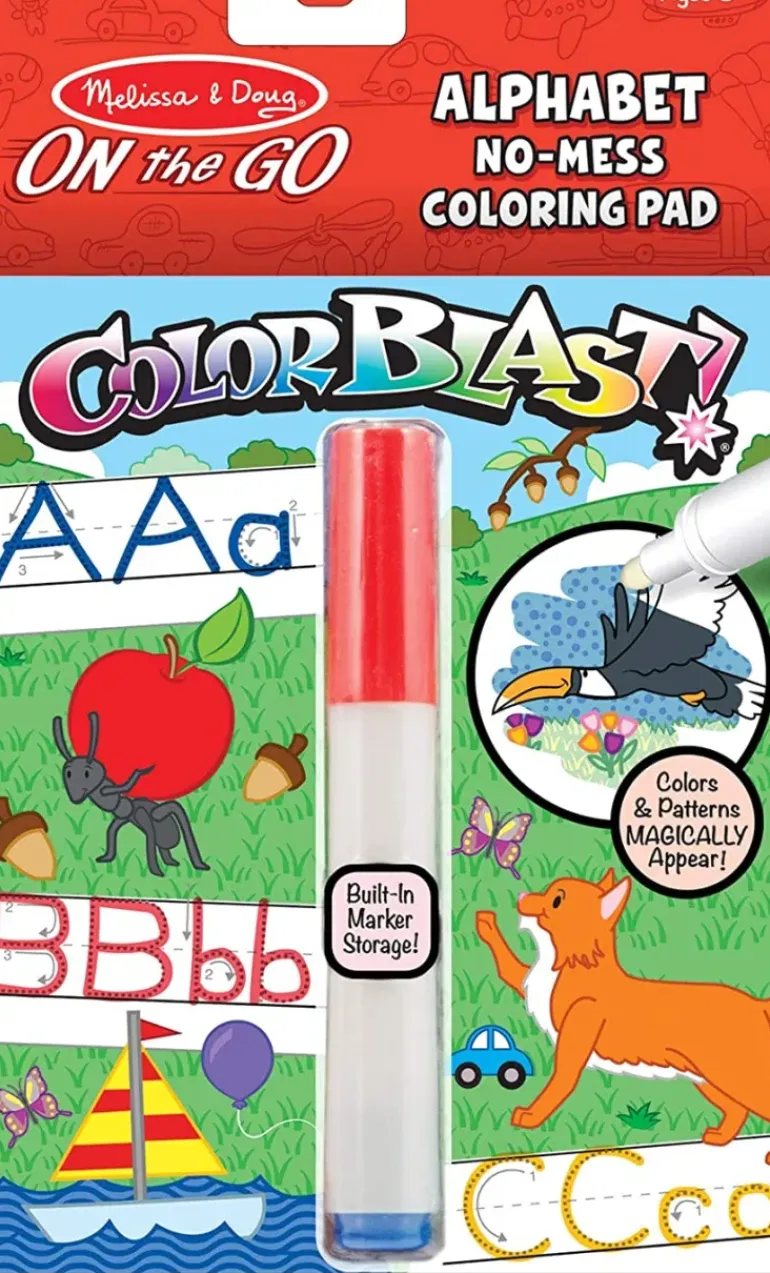 Melissa & Doug - Color Blast - Alphabet - On the Go Travel Activity