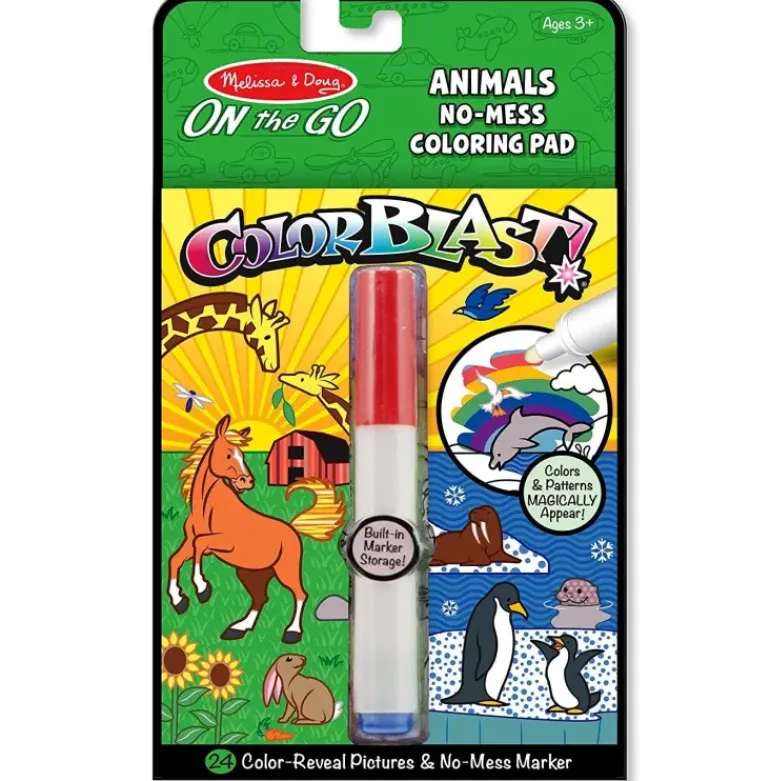 Melissa & Doug - ColorBlast - Animals - ON the GO Travel Activity